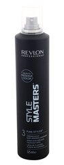 Itin stiprios fiksacijos plaukų lakas Revlon Professional Styler Masters Pure 3 325 ml kaina ir informacija | Plaukų formavimo priemonės | pigu.lt