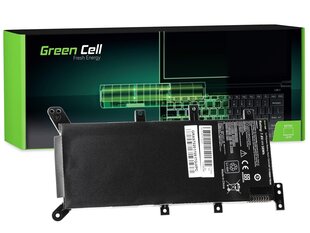 Green Cell Laptop Battery for Asus A555 A555L F555 F555L F555LD K555 K555L K555LD R556 R556L R556LD R556LJ X555 X555L kaina ir informacija | Akumuliatoriai nešiojamiems kompiuteriams | pigu.lt
