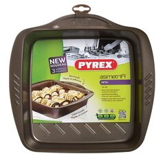 Форма для выпечки Pyrex Asimetria Металл (24 x 24 cm) цена и информация | Формы, посуда для выпечки | pigu.lt