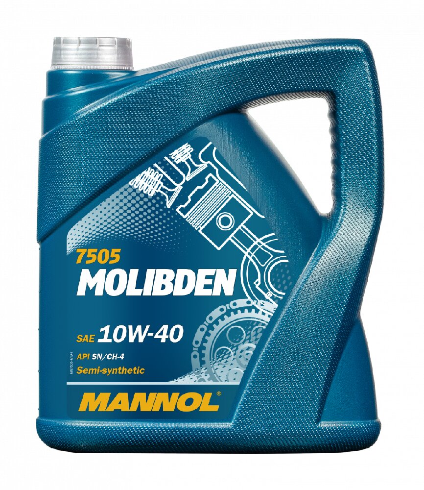 Mannol 7505 Molibden 10W-40 variklinė alyva, 4L kaina ir informacija | Variklinės alyvos | pigu.lt