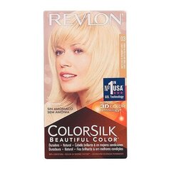 Dažai be amoniako Colorsilk Revlon Ultra švelni natūrali blondinė kaina ir informacija | Plaukų dažai | pigu.lt