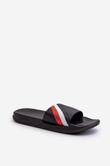 Classic Lightweight Men's Flip-Flops Black Bemostom 30728-P цена и информация | Мужские шлепанцы, босоножки | pigu.lt