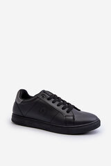 Žemi vyriški sportbačiai Eco Leather Big Star NN174284 Black 30743-R kaina ir informacija | Kedai vyrams | pigu.lt