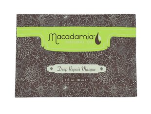 Atstatomoji kaukė plaukams Macadamia Deep Repair Masque 30 ml kaina ir informacija | Priemonės plaukų stiprinimui | pigu.lt