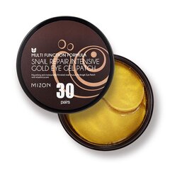 Hidrogelio paakių pagalvėlės Mizon Snail Repair Intensive Gold Eye Gel Patch 60 vnt. kaina ir informacija | Veido kaukės, paakių kaukės | pigu.lt