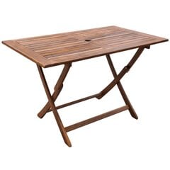 Lauko pietų stalas, akacijos mediena kaina ir informacija | Lauko stalai, staliukai | pigu.lt