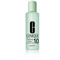 Šveičiamasis losjonas veidui Clinique Clarifying Lotion 1.0 Twice A Day 400 ml kaina ir informacija | Veido prausikliai, valikliai | pigu.lt