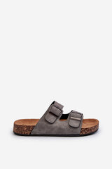 Men's Flip-flops with Cork Sole Grey Rosawia 30977-R цена и информация | Мужские шлепанцы, босоножки | pigu.lt