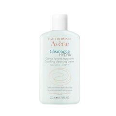 Drėkinamasis prausiklis Avene Cleanance Hydra Soothing Cleansing 200 ml kaina ir informacija | Veido prausikliai, valikliai | pigu.lt