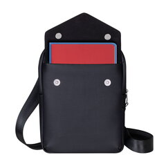 RivaCase Canvas Crossbody Dėklas 11" , juodas kaina ir informacija | Krepšiai, kuprinės, dėklai kompiuteriams | pigu.lt