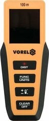 Лазерный дальномер VOREL 50 м цена и информация | Механические инструменты | pigu.lt