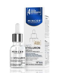 Drėkinamasis veido serumas Mincer Neo Hyaluron Nr. 905, 15 ml kaina ir informacija | Veido aliejai, serumai | pigu.lt