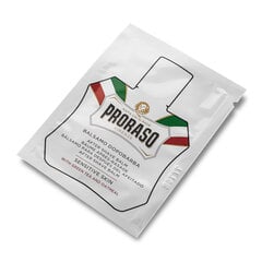 PRORASO Po skutimosi balzamas jautriai odai, baltos linijos, 3 ml pakelis kaina ir informacija | Balzamai, kondicionieriai | pigu.lt