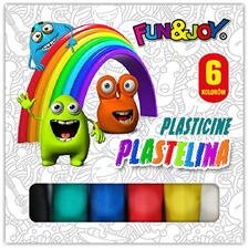 Meninis plastilinas vaikams 6 spalvos kaina ir informacija | Piešimo, tapybos, lipdymo reikmenys | pigu.lt