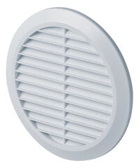 Apvalios vėdinimo grotelės T36 fi100-150 baltos spalvos kaina ir informacija | Vonios ventiliatoriai | pigu.lt