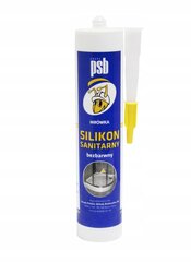 Sanitarinis silikonas bespalvis 300 ml PSB цена и информация | Уплотнительные материалы | pigu.lt