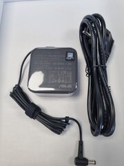 Зарядное устройство Asus 65W 19V 3PIN 5.5PHI с кабелем питания. цена и информация | Зарядные устройства для ноутбуков | pigu.lt