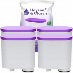Haysen &amp; Clarvis Coffeepure, 4 vnt. цена и информация | Фильтры для воды | pigu.lt