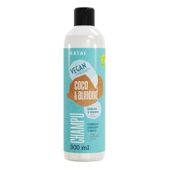 Šampūnas Coconut &amp; Almond Cream Katai, 300 ml цена и информация | Шампуни | pigu.lt