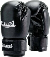 Боксерские перчатки Allright TRAINING PRO 10oz, черный цвет цена и информация | Боевые искусства | pigu.lt