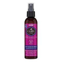 Purškiklis Hask Curl Care 5 in 1, 175 ml kaina ir informacija | Priemonės plaukų stiprinimui | pigu.lt