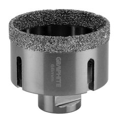 Graphite OTWORNICA DIAMENTOWA 68 MM X M14 55H315 GRAPHITE kaina ir informacija | Mechaniniai įrankiai | pigu.lt