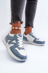 Women's Denim Sneakers Made of Eco Leather Blue Kaimans 31350-21 цена и информация | Спортивная обувь, кроссовки для женщин | pigu.lt