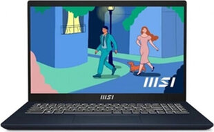 MSI Modern 15-059XES AMD Ryzen 5-7530U 512 GB SSD 15,6" 16 GB RAM 16 GB 15" AMD Ryzen 5 kaina ir informacija | Nešiojami kompiuteriai | pigu.lt