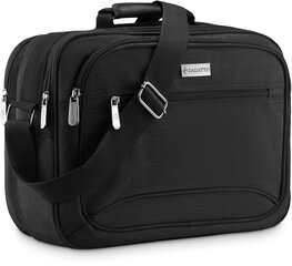 Vyriškas krepšys per petį darbo dokumentams Zagatto, daugiafunkcinis juodas krepšys darbui цена и информация | Мужские сумки | pigu.lt