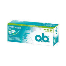 Tamponai O.B. ProComfort Super Plus 16 vnt. kaina ir informacija | Tamponai, higieniniai paketai, įklotai | pigu.lt