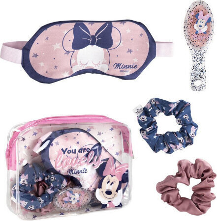 Plaukų aksesuarų rinkinys Minnie Mouse Beauty Kit, 5 dalys kaina ir informacija | Plaukų aksesuarai | pigu.lt