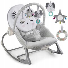 Sūpuoklė - kėdutė kūdikiui Nukido 7323, grey kaina ir informacija | Gultukai ir sūpynės | pigu.lt