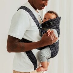 Переноска Babybjörn Baby Carrier Mini Mesh 3D, grey цена и информация | Слинги, эргорюкзаки | pigu.lt