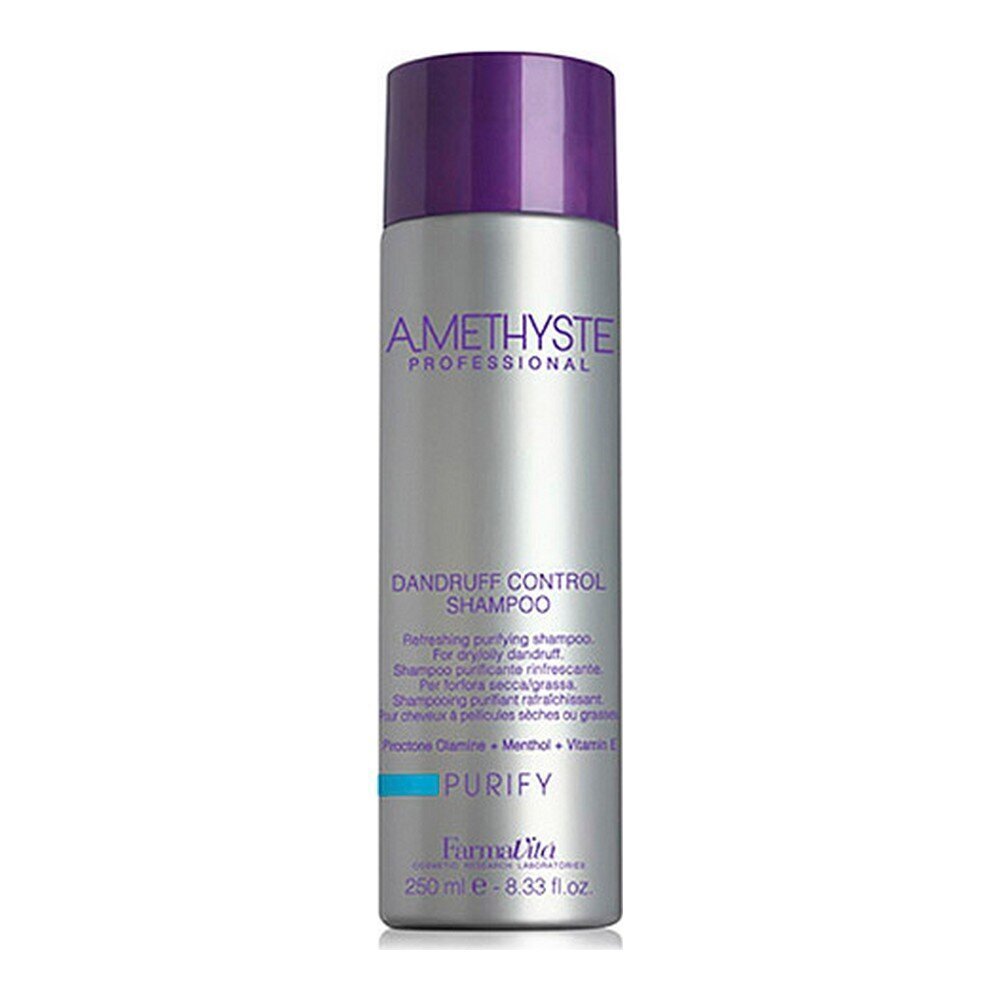 Šampūnas nuo pleiskanų Farmavita Amethyste Purify, 250 ml цена и информация | Šampūnai | pigu.lt