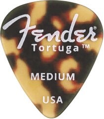 6 mediatorių komplektas Fender Tortuga 351 Medium kaina ir informacija | Priedai muzikos instrumentams | pigu.lt