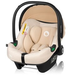 Lionelo automobilinė kėdutė Astrid I-size, 0-13 kg, beige sand kaina ir informacija | Autokėdutės | pigu.lt