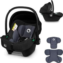 Lionelo automobilinė kėdutė Astrid I-size, 0-13 kg, black grey kaina ir informacija | Autokėdutės | pigu.lt