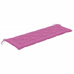 Suoliuko pagalvėlė, rožinės spalvos, 150x50x7cm, audinys kaina ir informacija | Pagalvės, užvalkalai, apsaugos | pigu.lt