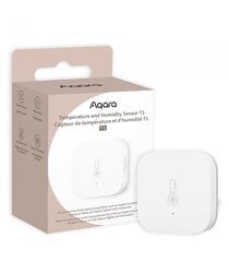 Датчик температуры и влажности Aqara T1 Zigbee (TH-S02D) цена и информация | Датчики | pigu.lt