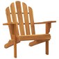 Sodo adirondack kėdė, 79x95x92cm, tikmedžio medienos masyvas kaina ir informacija | Lauko kėdės, foteliai, pufai | pigu.lt