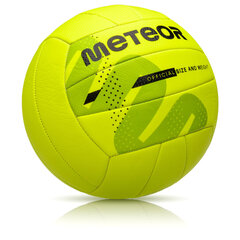 Tinklinio kamuolys Meteor Volleyball, 5 dydis, geltonas цена и информация | Волейбольные мячи | pigu.lt