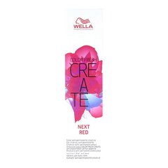 Pusiau ilgalaikiai plaukų dažai Color Fresh Create Next Wella Raudona, 60 ml kaina ir informacija | Plaukų dažai | pigu.lt