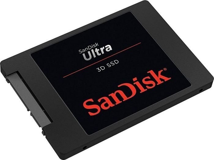 SanDisk Ultra 3D 2TB SATA3 (SDSSDH3-2T00-G25) цена и информация | Vidiniai kietieji diskai (HDD, SSD, Hybrid) | pigu.lt