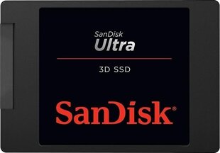 SanDisk Ultra 3D 2TB SATA3 ( SDSSDH3-2T00-G25) цена и информация | Внутренние жёсткие диски (HDD, SSD, Hybrid) | pigu.lt