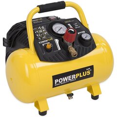 Компрессор без масла 1100W, 12L, 1.5HP, PowerPlus X цена и информация | Компрессоры | pigu.lt