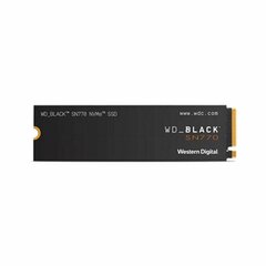 SSD|WESTERN DIGITAL|Black SN770|500GB|M.2|PCIe Gen4|NVMe|Скорость записи 4000 MBytes/sec|Скорость чтения 5000 MBytes/sec|WDS500G3X0E цена и информация | Внутренние жёсткие диски (HDD, SSD, Hybrid) | pigu.lt