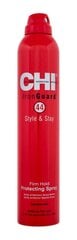 Plaukų lakas pažeistiems plaukams Farouk Systems CHI 44 Iron Guard Style &amp; Stay 284 g kaina ir informacija | Plaukų formavimo priemonės | pigu.lt