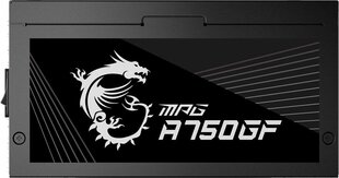 MSI MPG A750GF kaina ir informacija | Maitinimo šaltiniai (PSU) | pigu.lt