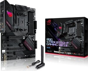 Asus ROG STRIX B550-F GAMING WiFi II, ATX, AM4, DDR4 kaina ir informacija | Pagrindinės plokštės | pigu.lt