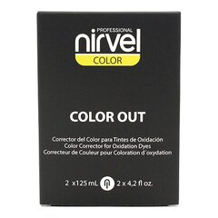 Spalvos korektorius Nirvel Color Out, 2 x 125 ml kaina ir informacija | Plaukų dažai | pigu.lt